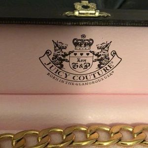 Juicy charm bracelet box included